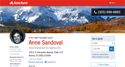 Desktop Screenshot of annesandoval.com